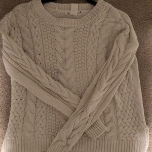 H&M cable knit sweater